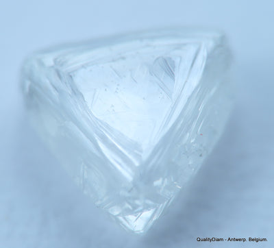 E VS1 uncut diamond also known as rough diamond out from a diamond mine