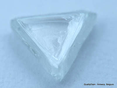 E VS2 uncut diamond also known as rough diamond out from a diamond mine