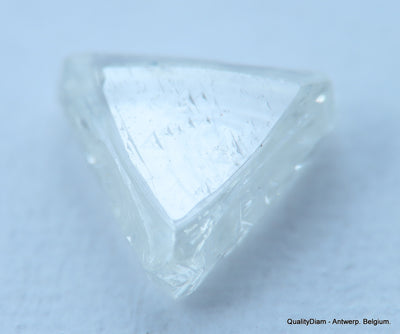 F SI1 uncut diamond also known as rough diamond out from a diamond mine