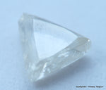 H VS2 uncut diamond also known as rough diamond out from a diamond mine