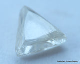 H VS2 uncut diamond also known as rough diamond out from a diamond mine