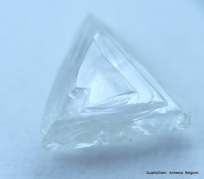 F SI1 uncut diamond also known as rough diamond out from a diamond mine