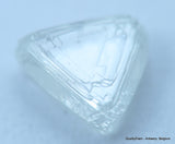 G VVS1 uncut diamond also known as rough diamond out from a diamond mine