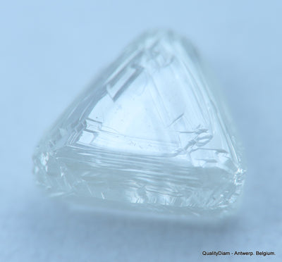 G VVS1 uncut diamond also known as rough diamond out from a diamond mine