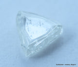 G SI1 uncut diamond also known as rough diamond out from a diamond mine