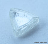 G SI1 uncut diamond also known as rough diamond out from a diamond mine