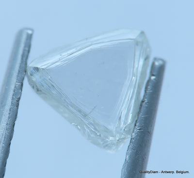 G SI1 uncut diamond also known as rough diamond out from a diamond mine