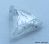 F SI3 uncut diamond also known as rough diamond out from a diamond mine