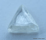 G VS2 uncut diamond also known as rough diamond out from a diamond mine