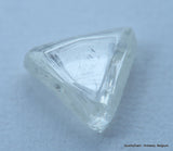 G VS2 uncut diamond also known as rough diamond out from a diamond mine