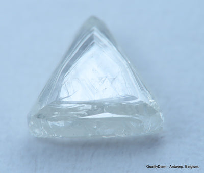 G VS2 uncut diamond also known as rough diamond out from a diamond mine