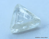 Uncut diamond also known as rough diamond out from a diamond mine