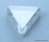 F VVS2 uncut diamond also known as rough diamond out from a diamond mine