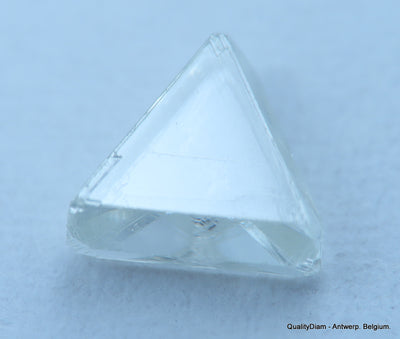 F VVS2 uncut diamond also known as rough diamond out from a diamond mine