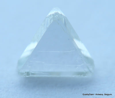 F VVS2 uncut diamond also known as rough diamond out from a diamond mine