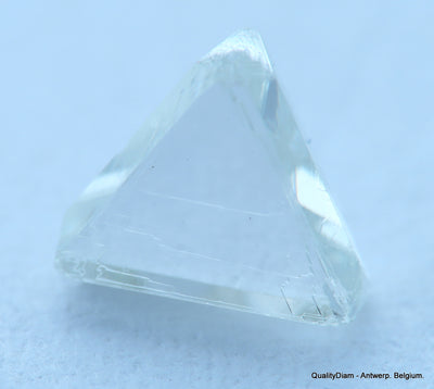 F VVS2 uncut diamond also known as rough diamond out from a diamond mine