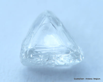 F SI1 uncut diamond also known as rough diamond out from a diamond mine