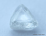 F SI1 uncut diamond also known as rough diamond out from a diamond mine