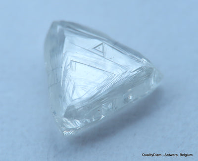 F SI2 uncut diamond also known as rough diamond out from a diamond mine