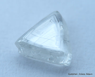 F SI2 uncut diamond also known as rough diamond out from a diamond mine