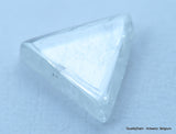 E SI2 uncut diamond also known as rough diamond out from a diamond mine