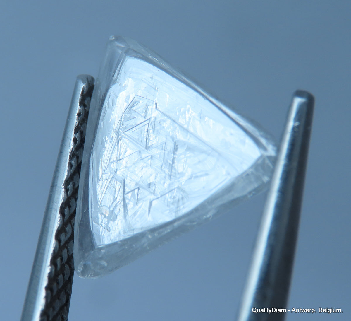 Uncut diamond also known as rough diamond out from a diamond mine ...