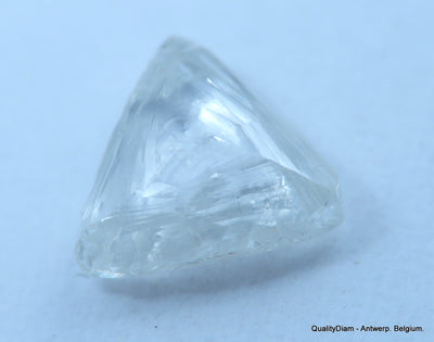 F SI3 uncut diamond also known as rough diamond out from a diamond mine