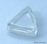 G SI2 uncut diamond also known as rough diamond out from a diamond mine