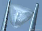 H VS2 Uncut diamond also known as rough diamond out from a diamond mine