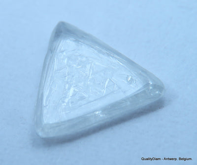 E SI1 uncut diamond also known as rough diamond out from a diamond mine