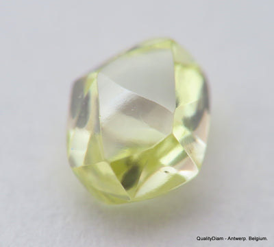 Beautiful diamond intense fancy yellow rare natural diamond mackle