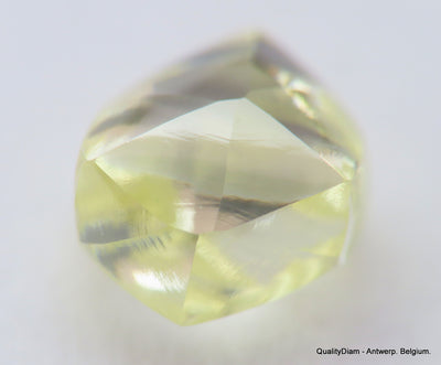 For rough diamond jewelry 0.44 carat Fancy Yellow beautiful gem diamond