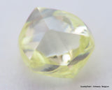 For rough diamond jewelry 0.44 carat Fancy Yellow beautiful gem diamond