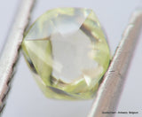 For rough diamond jewelry 0.44 carat Fancy Yellow beautiful gem diamond