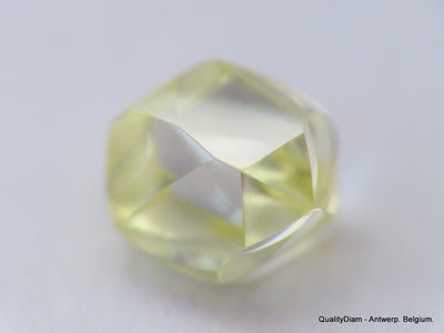 Beautiful diamond intense fancy yellow rare natural diamond mackle