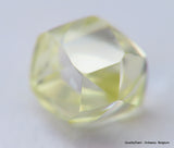 Beautiful diamond intense fancy yellow rare natural diamond mackle