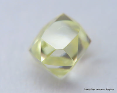 Beautiful diamond intense fancy yellow rare natural diamond mackle