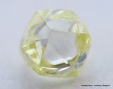 For rough diamond jewelry 0.49 carat Intense Fancy Yellow beautiful gem diamond