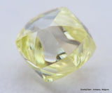 For rough diamond jewelry 0.49 carat Intense Fancy Yellow beautiful gem diamond