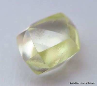 For rough diamond jewelry 0.51 carat Fancy Yellow beautiful gem diamond