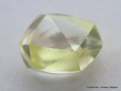 For rough diamond jewelry 0.51 carat Fancy Yellow beautiful gem diamond