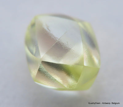 For rough diamond jewelry 0.51 carat Fancy Yellow beautiful gem diamond