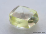 For rough diamond jewelry 0.51 carat Fancy Yellow beautiful gem diamond