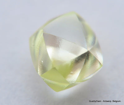 For rough diamond jewelry 0.51 carat Fancy Yellow beautiful gem diamond