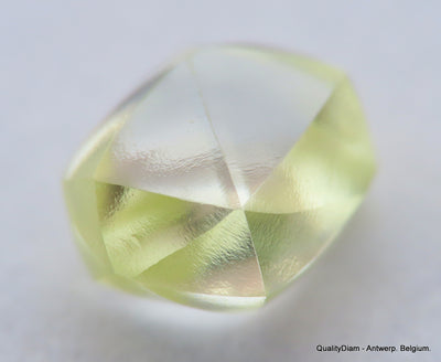 For rough diamond jewelry 0.51 carat Fancy Yellow beautiful gem diamond