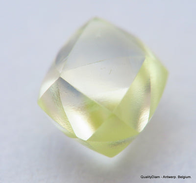 For rough diamond jewelry 0.51 carat Fancy Yellow beautiful gem diamond