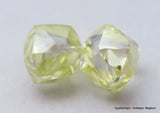 1.04 carats beautiful Fancy Yellow natural diamonds out from diamond mines