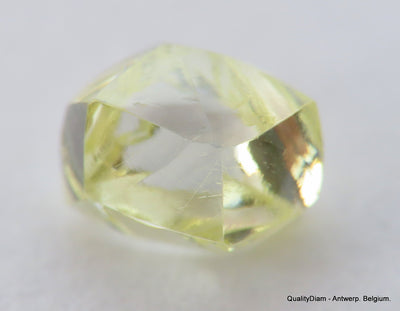 For rough diamond jewelry 0.53 carat Fancy Yellow beautiful gem diamond