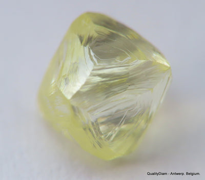 For rough diamond jewelry: 0.56 carat Intense Fancy Yellow beautiful gem diamond