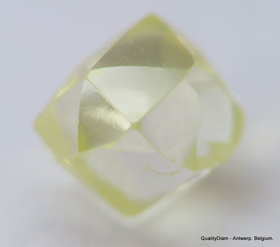 For rough diamond jewelry 0.58 carat Fancy Yellow beautiful gem diamond